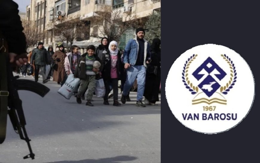 Van Barosu'ndan ‘Halep' açıklaması: Uluslararası toplum müdahale etmeli