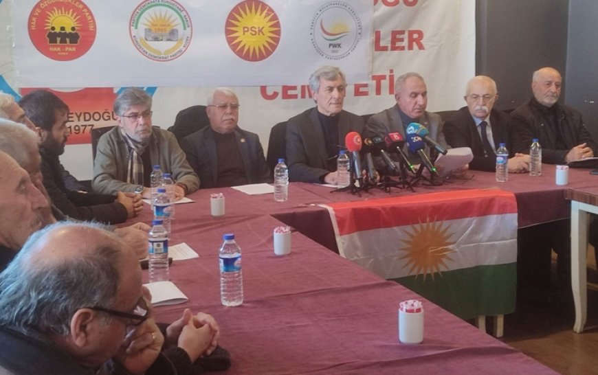 HAK-PAR, PDK-BAKUR, PSK ve PWK’den Halep ve Rojhilat açıklaması