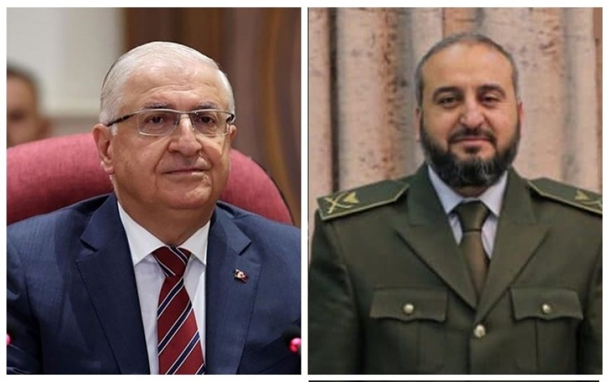 Suriye ve Türkiye savunma bakanları arasında kritik telefon görüşmesi