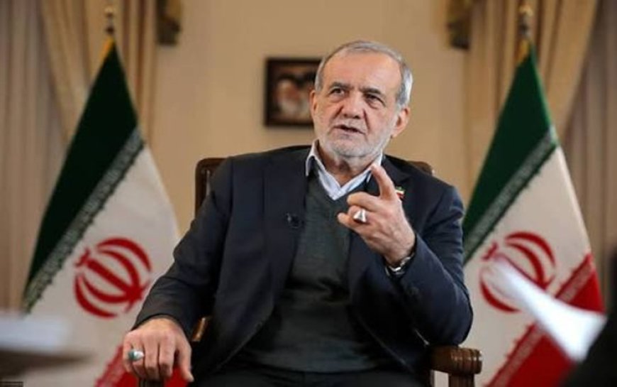 Pezeşkiyan'dan ABD ve İsrail'e 'protesto' suçlaması