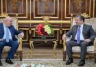 Mesrur Barzani Mısır'ın Erbil Konsolosunu kabul etti