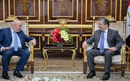 Mesrur Barzani Mısır'ın Erbil Konsolosunu kabul etti