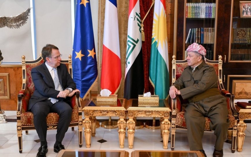 Fransa’dan Başkan Barzani’ye Suriye teşekkürü: Gerilimi düşüren rolü takdirle karşılıyoruz