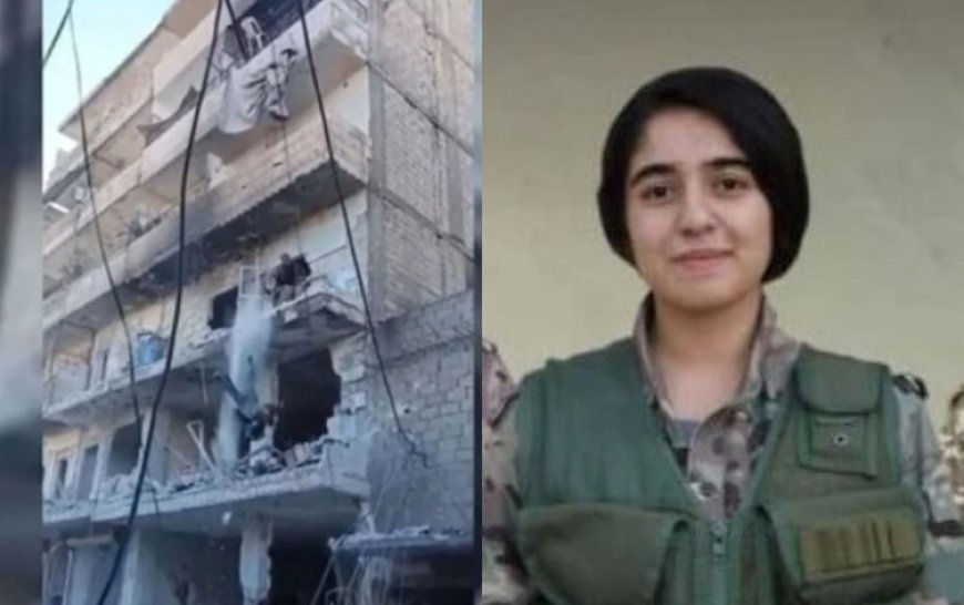 Cenazesi yüksek binadan atılan kadın savaşçının kimliği belli oldu