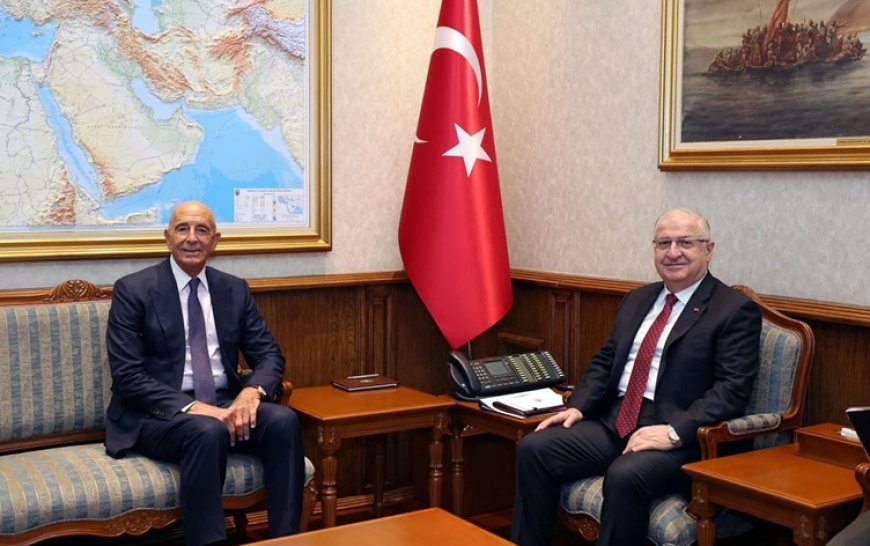 Ankara - Bakan Güler, Tom Barrack ile bir araya geldi