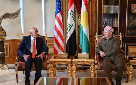 Başkan Barzani, Tom Barrack ile Rojava konusunu görüştü