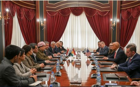 Mesud Barzani’nin başkanlığında ABD ve Rojava temsilcileri Erbil’de toplandı