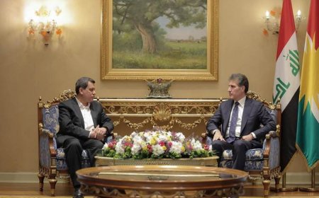 Neçirvan Barzani, Mazlum Abdi başkanlığındaki Rojava heyeti ile görüştü