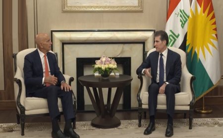 Başkan Neçirvan Barzani ile Tom Barrack bir araya geldi