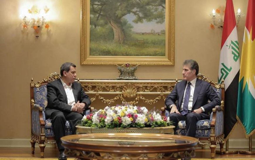 Neçirvan Barzani, Mazlum Abdi başkanlığındaki Rojava heyeti ile görüştü