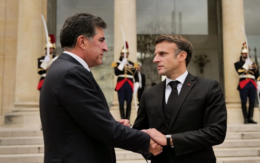 Başkan Neçirvan Barzani’den Macron’a Suriye mesajı: Kürtlerin hakları anayasada korunmalı