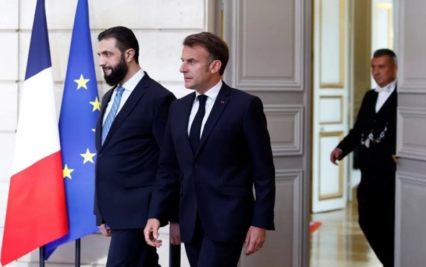 Macron ile Şara’dan kritik görüşme: Suriye’nin birliği DSG’nin entegrasyonuna bağlı