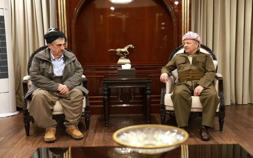 Başkan Barzani, KSDP lideri Muhammed Hacı Mahmud ile görüştü