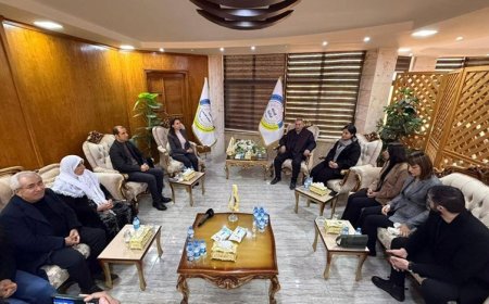 DEM Parti öncülüğündeki heyet Rojava’ya ulaştı