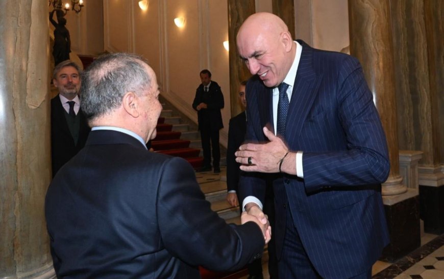 İtalya Savunma Bakanı'ndan Başkan Barzani'ye: Kürtlerin yakın dostu kalmaya devam edeceğiz