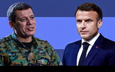 Fransa Cumhurbaşkanı Macron'dan Mazlum Abdi'ye telefon