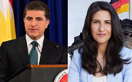 Başkan Neçirvan Barzani ile görüşmenin ardından; Almanya, Şam ve DSG arasında anlaşma talep ediyor