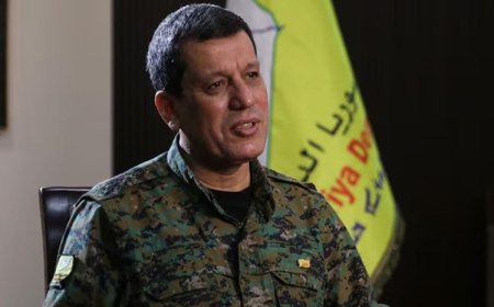 Mazlum Abdi'den Başkan Mesud Barzani ve Neçirvan Barzani'ye teşekkür