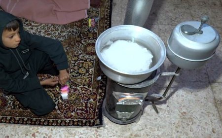 Kamışlo'da insani dram: Kar eritip içme suyu temin ediliyor