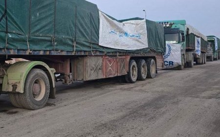 BM’den kuştama altındaki Kobani’ye 24 tırlık yardım konvoyu