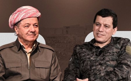 Başkan Barzani ile Mazlum Abdi Telefonda Görüştü