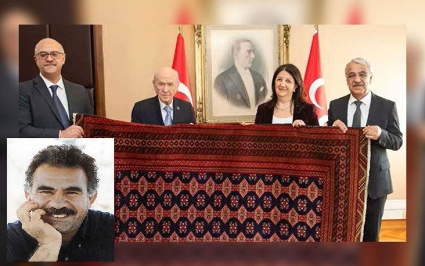 Öcalan’dan kilim hediyesi alan Bahçeli: SDG/YPG Suriye’den tamamen sökülüp atılmalıdır