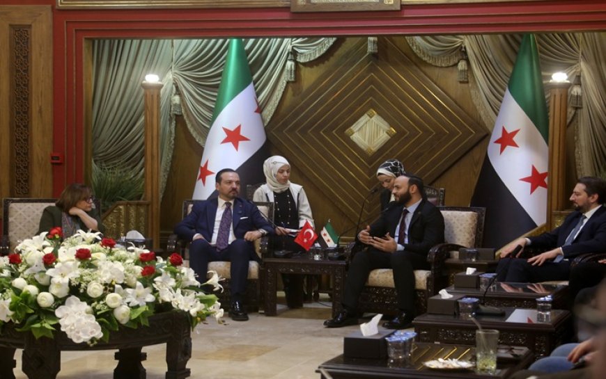 AK Parti üst düzey heyetinden Halep’e ziyaret