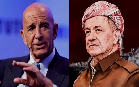 Barrack, Suriye uzlaşısındaki rolü nedeniyle Başkan Barzani ile görüştü