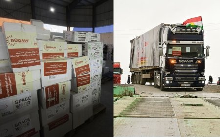 Renci Rûdaw’ın kampanyasında toplanan yardımlar Rojava’ya ulaştı