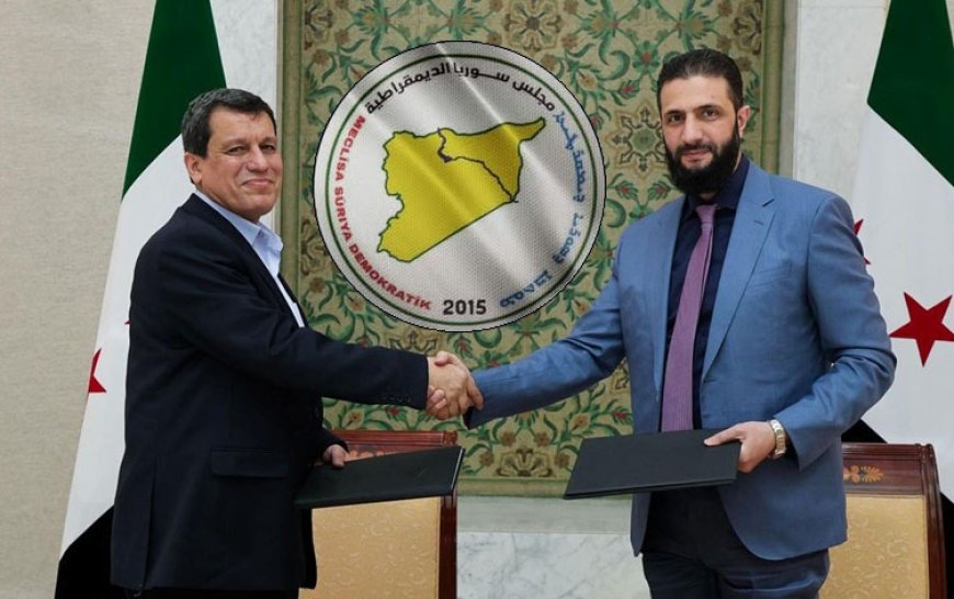 MSD: DSG ile Şam arasındaki anlaşma yeni bir sürecin başlangıcı