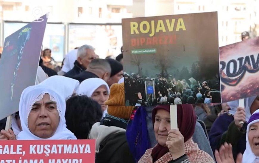 Mardin’de 15 kişi Rojava gösterileri nedeniyle tutuklandı