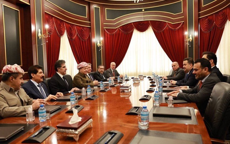 Başkan Barzani’den Bağdat heyetine net mesaj: 'Cumhurbaşkanlığı Kürtlerin payıdır'