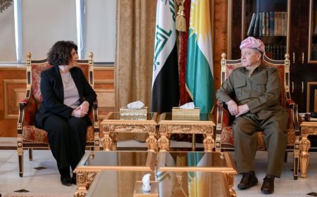 Başkan Barzani, Kürt siyasetçi Berivan Aymaz’ı kabul etti