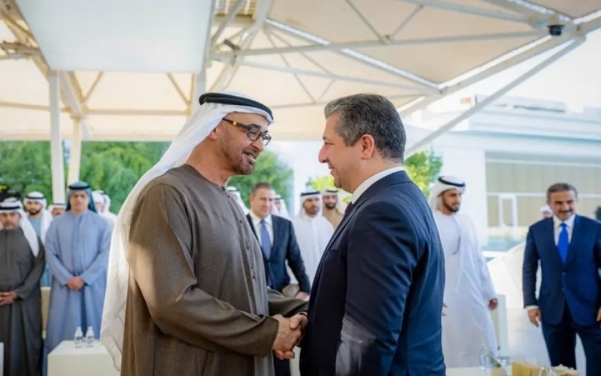 Başbakan Barzani, Abu Dabi’de BAE Devlet Başkanı ile Görüştü