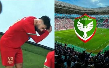 Amedspor'a ve Çekdar Orhan'a TFF’den ağır ceza!