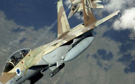 İsrail’den savaş uçaklarıyla Lübnan'a hava saldırıları