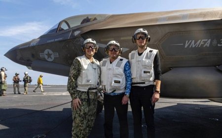 Görüşme Sonrası Gözdağı: ABD'liler uçak gemisinde İran'ı uyardı