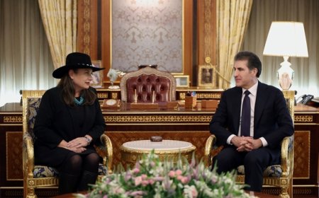 Başkan Neçirvan Barzani, ABD'nin Erbil Başkonsolosunu kabul etti