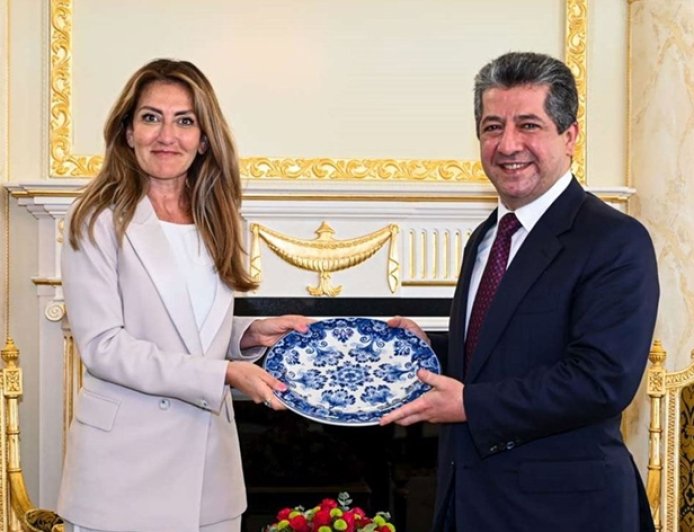Mesrur Barzani’den Hollanda’nın yeni Savunma Bakanı Dilan Yeşilgöz’e tebrik