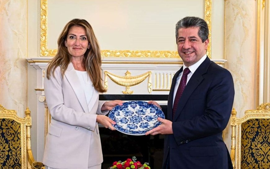 Mesrur Barzani’den Hollanda’nın yeni Savunma Bakanı Dilan Yeşilgöz’e tebrik