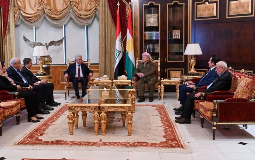 Başkan Barzani ENKS heyetiyle görüştü: Kürt birliği ve diyalog mesajı