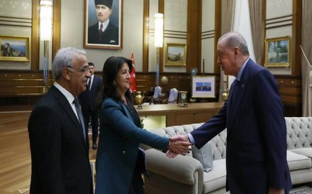 DEM Parti İmralı Heyeti, Erdoğan ile bir araya geldi