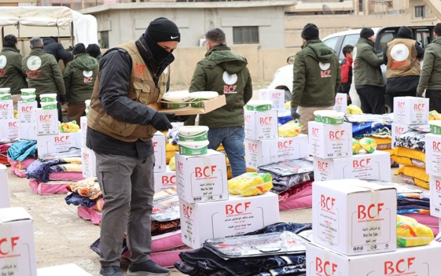 Barzani Yardım Vakfı’ndan Rojava’da Yeni İnsani Yardım Hamlesi: Kamışlo’da Ücretsiz Ekmek...