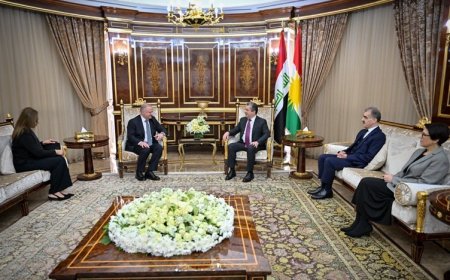 Başbakan Mesrur Barzani, Gürcistan Büyükelçisi ile görüştü