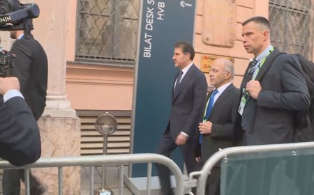 Başkan Neçirvan Barzani Münih Güvenlik Konferansı alanına ulaştı