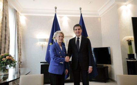 Neçirvan Barzani ve Von der Leyen görüştü: Gündem Suriye ve ekonomik işbirliği