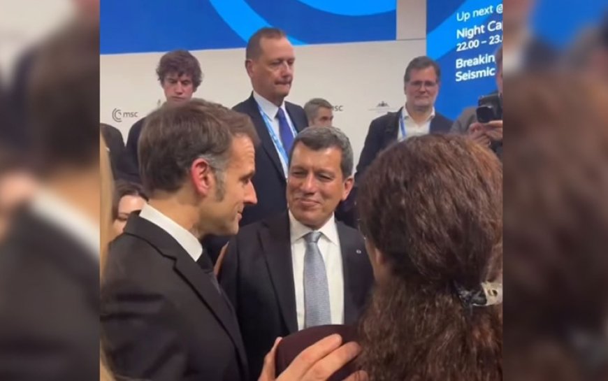 Mazlum Abdi ve İlham Ahmed, Fransa Cumhurbaşkanı Macron ile görüştü