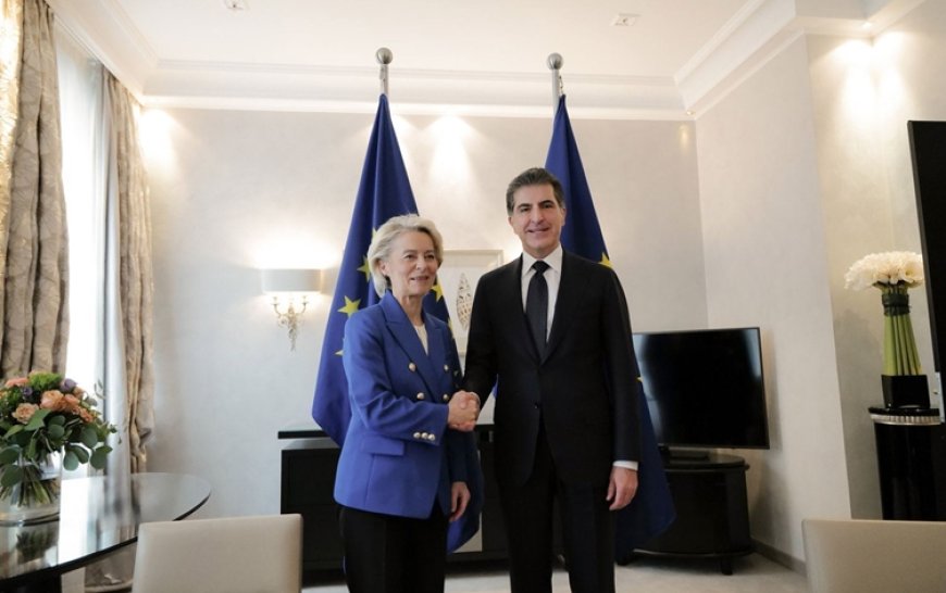 Neçirvan Barzani ve Von der Leyen görüştü: Gündem Suriye ve ekonomik işbirliği