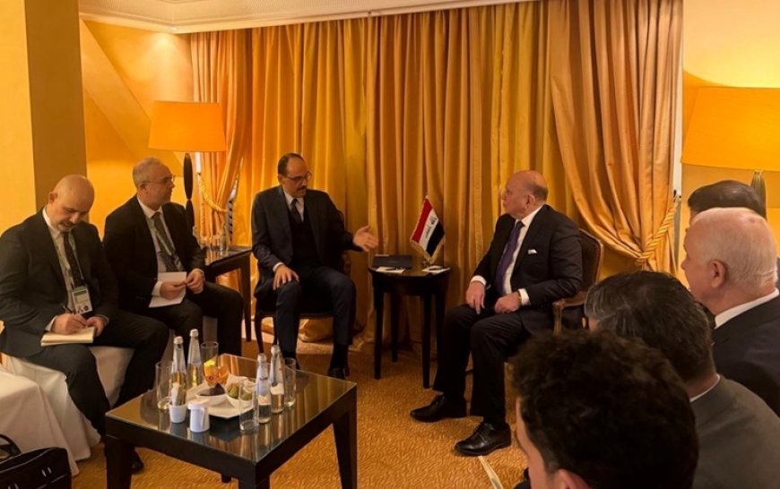 Fuad Hüseyin ve İbrahim Kalın bir araya geldi