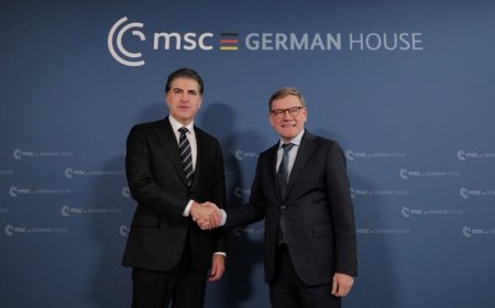 Başkan Neçirvan Barzani, Almanya Dışişleri Bakanı Wadephul ile görüştü